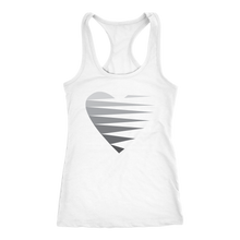 Load image into Gallery viewer, SINGLE HEART - GREY - Women&#39;s Tank