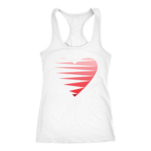 Load image into Gallery viewer, SINGLE HEART - RED - Women&#39;s Tank