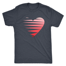 Load image into Gallery viewer, SINGLE HEART - RED - Men&#39;s Tee