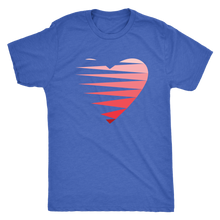 Load image into Gallery viewer, SINGLE HEART - RED - Men&#39;s Tee