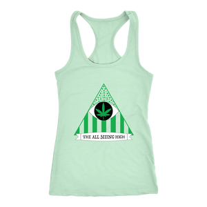 THE ALL SEEING HIGH - Banner Variant - Women's Tank