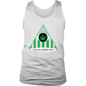 THE ALL SEEING HIGH - Banner Variant - Men's Tank