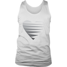 Load image into Gallery viewer, SINGLE HEART - GREY - Men&#39;s Tank