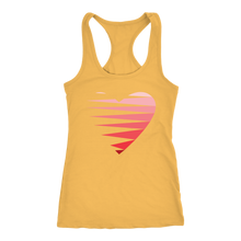 Load image into Gallery viewer, SINGLE HEART - RED - Women&#39;s Tank