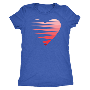 SINGLE HEART - RED - Women's Tee