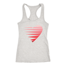 Load image into Gallery viewer, SINGLE HEART - RED - Women&#39;s Tank