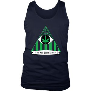 THE ALL SEEING HIGH - Banner Variant - Men's Tank