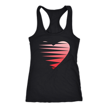 Load image into Gallery viewer, SINGLE HEART - RED - Women&#39;s Tank