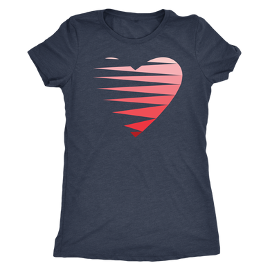 SINGLE HEART - RED - Women's Tee