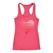 Load image into Gallery viewer, SINGLE HEART - RED - Women&#39;s Tank