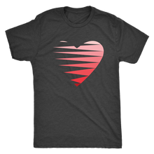 Load image into Gallery viewer, SINGLE HEART - RED - Men&#39;s Tee